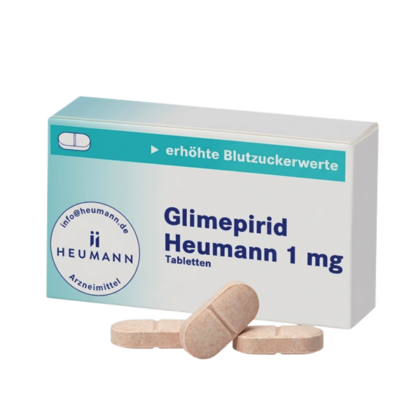 Glimepirid Heumann 1 mg